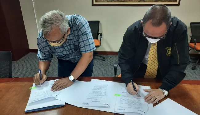 MoU signed between Lemtek UI and PT. Radiant Utama Interinsco Tbk 1